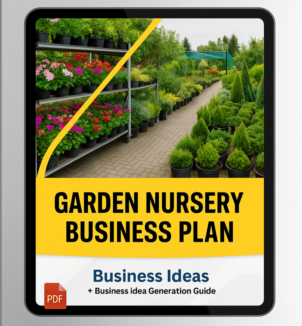 Garden Nursery Buisness Plan