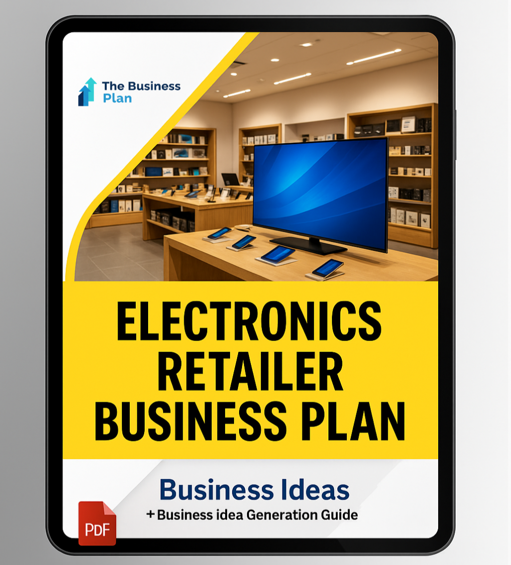Electronics Retailer Buisness Plan