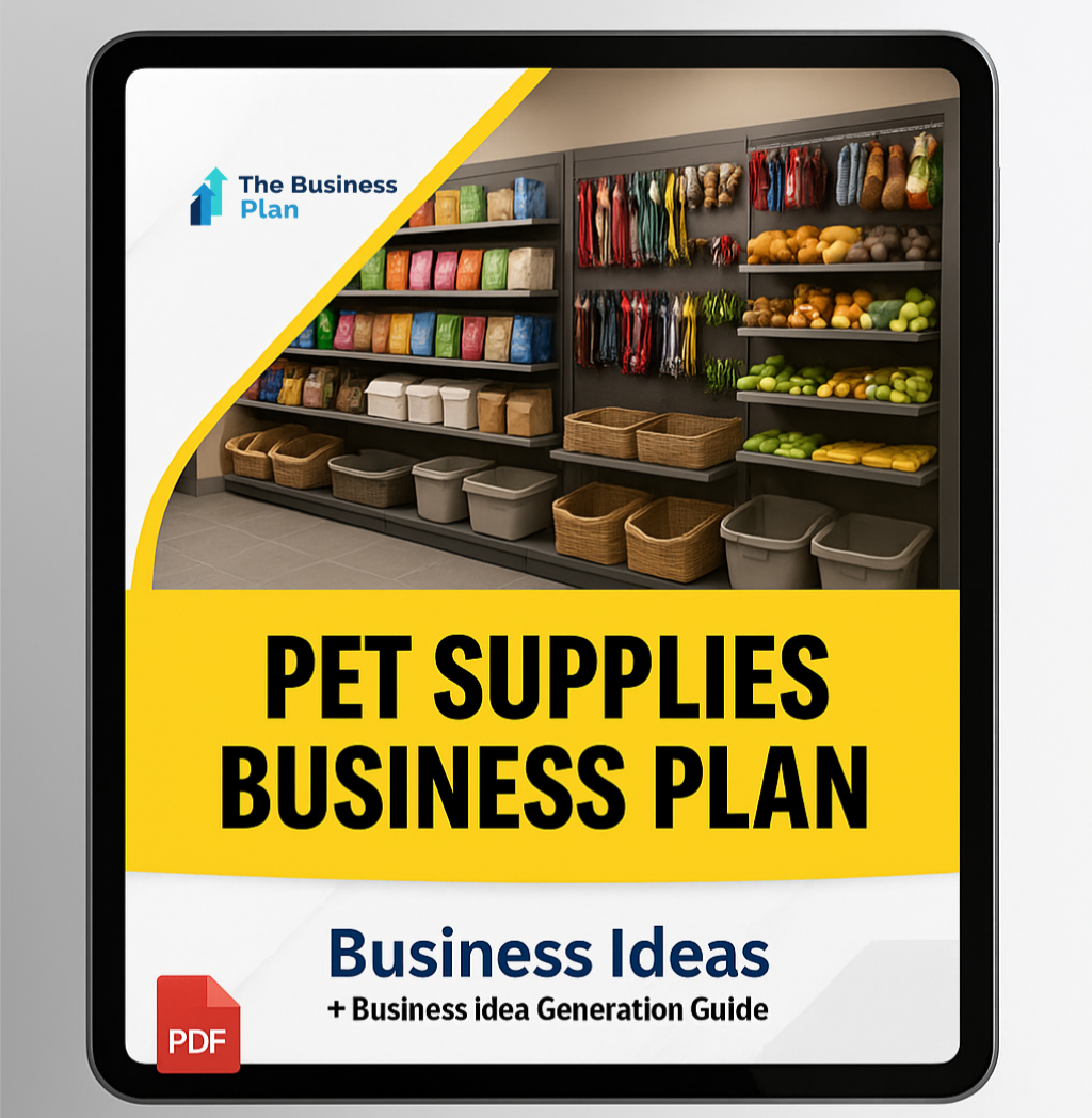 Pet Supplies Buisness Plan