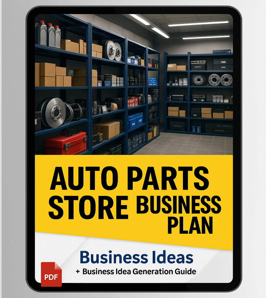 Auto Parts Store Buisness Plan