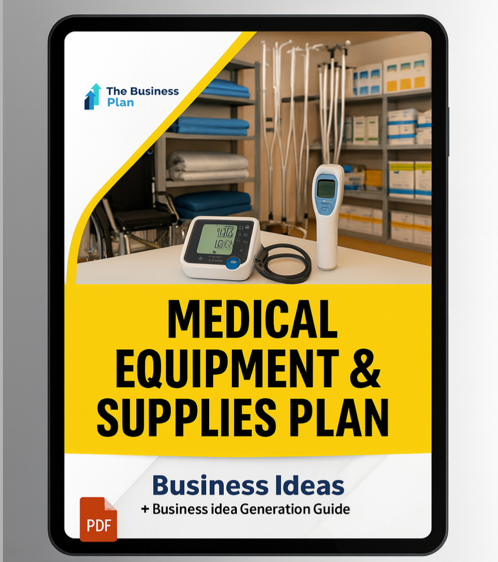 Medical Equipment Supplies Buisness Plan