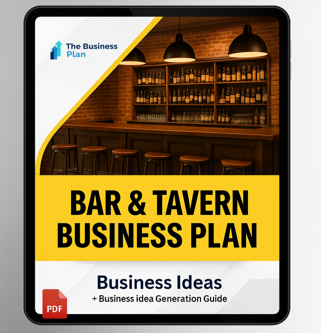 Bar And Tavern Buisness Plan