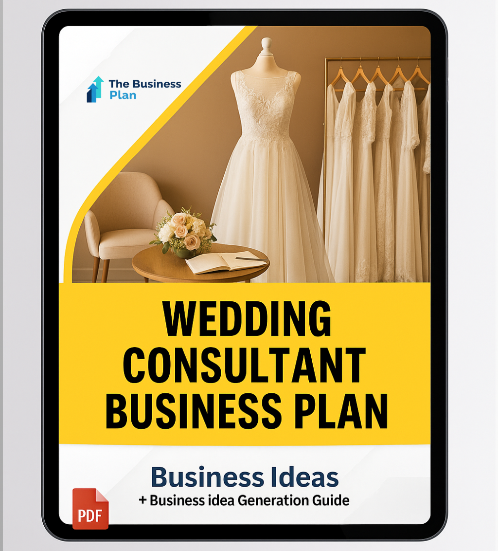 Wedding Consultant Buisness Plan