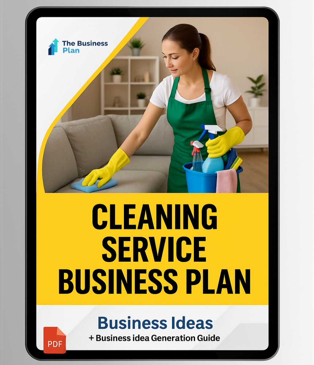 Cleaning Service Buisness Plan