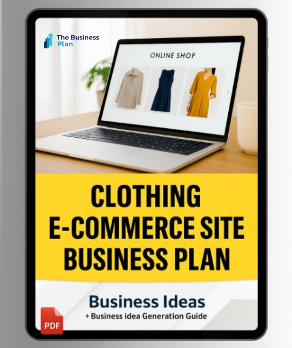 Clothing E-Commerce Buisness Plan